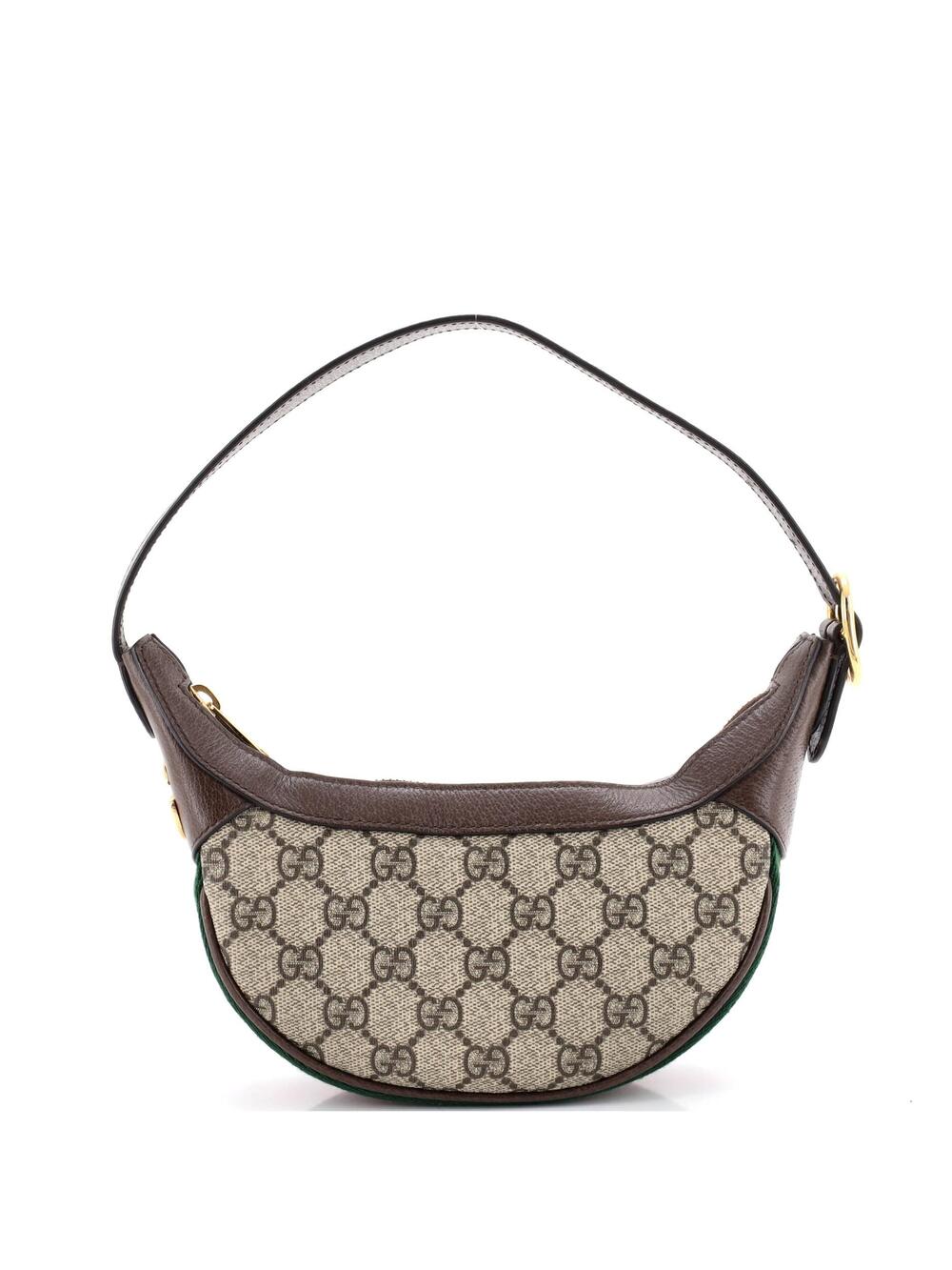 Gucci Ophidia Half Moon Bag Gg Coated #285192G14B